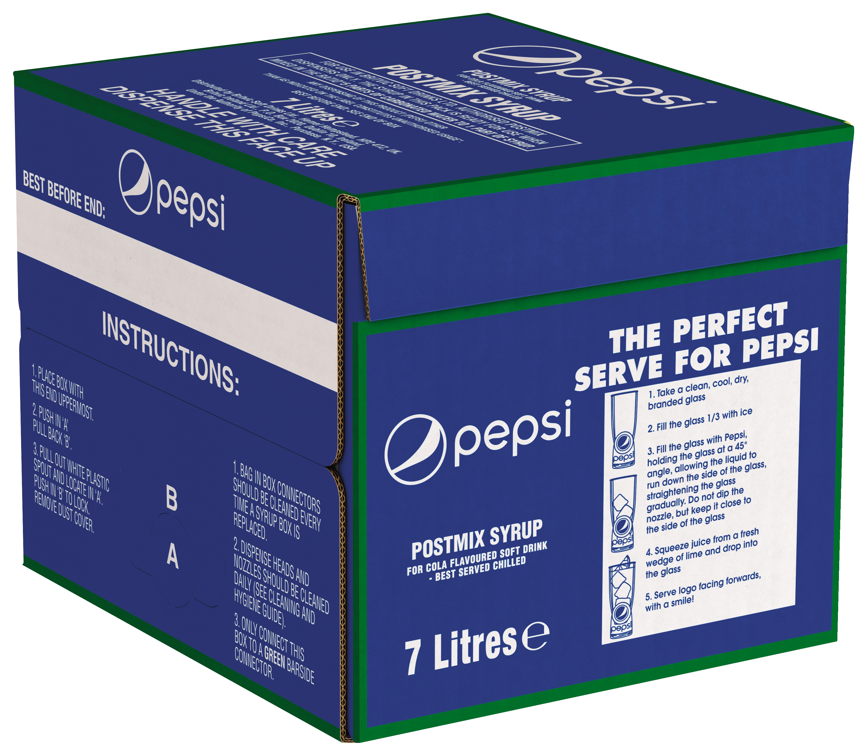 Britvic Pepsi Cola, post-mix